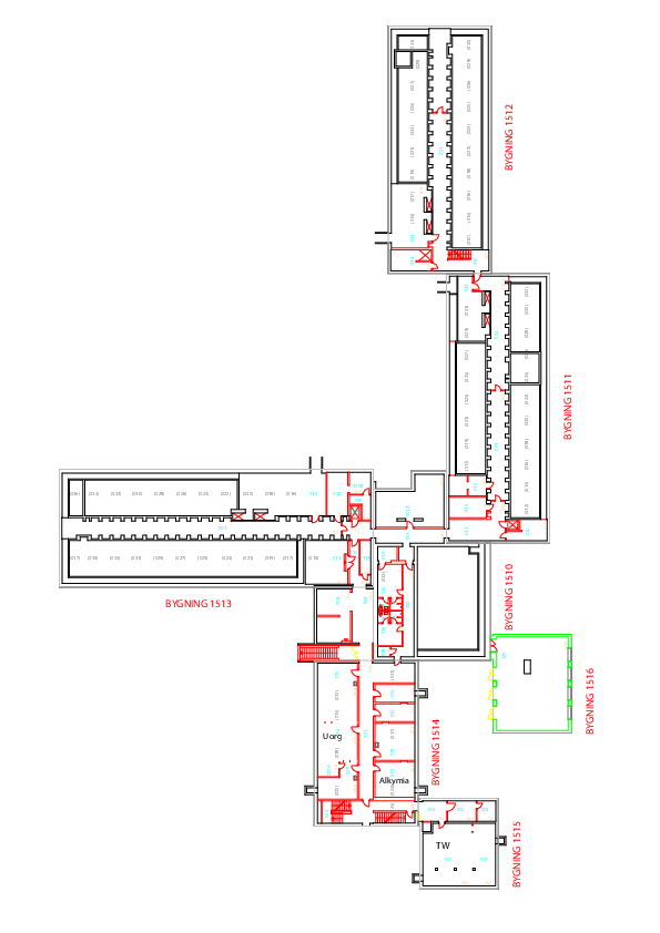 Total floor plan Chemistry 2022